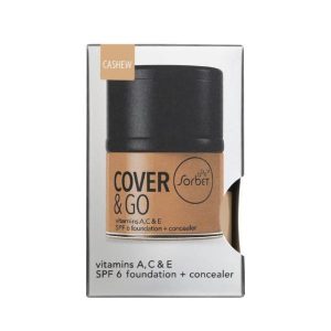 Cover & Go SPF6 Foundation & Concealer Cashew 25ml + 1.2gr